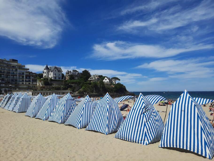 Le Jacaranda-A 2 Min De La Plage, Hyper Centre De Dinard, Vue Mer De La Fenetre المظهر الخارجي الصورة